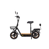 Trotinete Elétrica Kukirin C1 Pro 26AH - Potência 500W Bateria 48V26AH Autonomia 100KM Freio de Disco - Preto